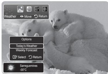 Weather Move Return Options Today's Weather Weekly Forecast Select Return Sarreguemines -00°C