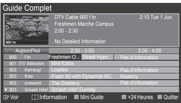 Guide Complet DTV Cable 900 f tn 2:10 Tue 1 Jun Freshmen Marche Campus 2:00 - 2:30 No Detailed Information Auropdhui 2:00 - 3:00 3:00 - 4:00 900 f tn Freshmen O... Street Hypn... Pas d'information 901 ITV Sélection Mint Extra Loaded Pas d'information 902 Kerrang! Fresh 40 with Dynamite MC Kissory 903 Kiss oneword The Distillery Pas d'information 904 Smash Hital Smash Hital Sunday Voir Information Mini Guide +24 Heures Quitter