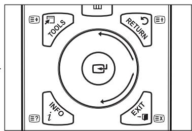 SAMSUNG PS50A756 - Utilizzo della rotella - 1