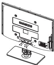 SAMSUNG PS50A756 - How to assemble the Stand-Base (depending on the model) - 1