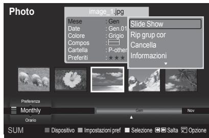 Photo image_1.jpg Mese : Gen Date : Gen.01 Colore : Grigo Compos : Cartella : P-other Preferiti : ★★★ Slide Show Rip grup cor Cancella Informazioni Preferenza Monthly Gen Nov Orario Dispositivo Impostazioni pre Sezione Salta Opzione
