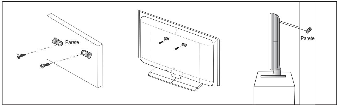 SAMSUNG PS50A756 - Fissaggio del televisore alla parete - 2