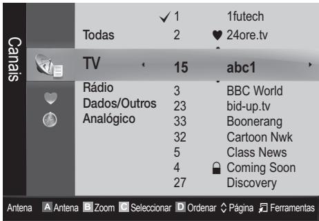 Canals Todas 1 2 1futech ♥ 24ore.tv TV 15 abc1 Rádio 3 BBC World Dados/Outros 23 bid-up.tv Analógico 33 Boonerang 32 Cartoon Nwk 5 Class News 4 Coming Soon 27 Discovery