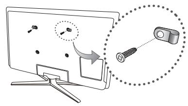 SAMSUNG PS50C490B3W - Voorkomen dat de TV valt - 1