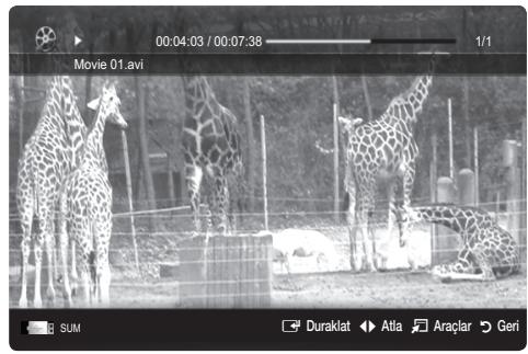 SAMSUNG UE-22C4010PW - Video oynatma - 2