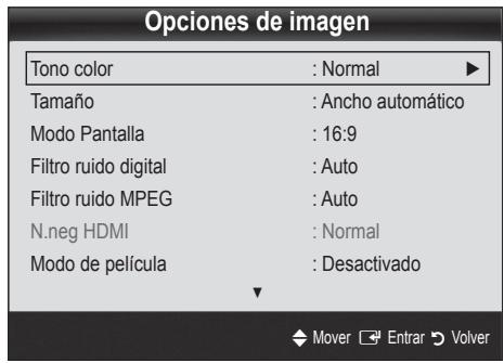 SAMSUNG UE-22C4010PW - Opciones de imagen - 2