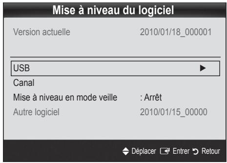 SAMSUNG UE-32C4000 - Mise à niveau du logiciel - 2