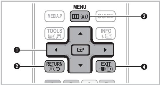 SAMSUNG UE-32C4000 - How to Navigate Menus - 1