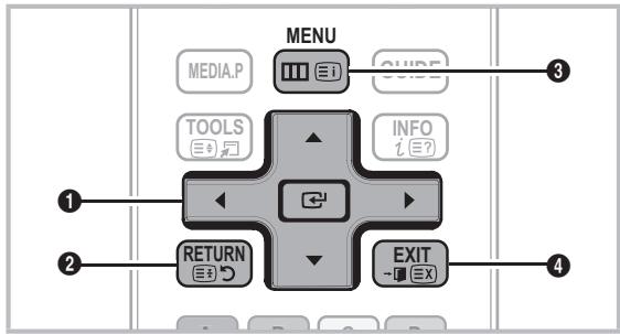 SAMSUNG UE-32C4000 - De menu's gebruiken - 1