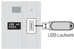 SAMSUNG UE-32C4000 - Anschließen eines USB-Geräts - 1