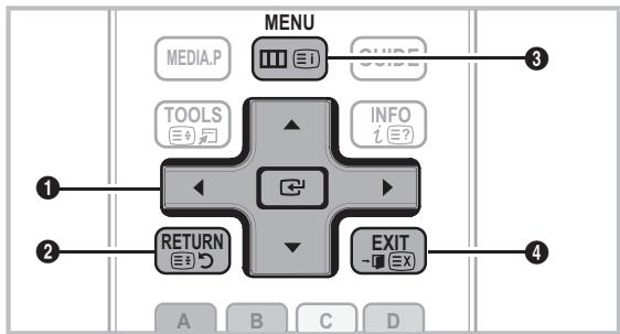 SAMSUNG UE-32C4000 - Navigieren in den Menüs - 1