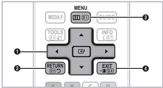 SAMSUNG UE-32C4000 - Navigation dans les menus - 1
