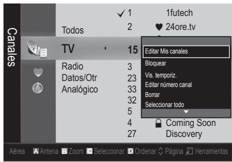 SAMSUNG UE-37C5100QW - (en Admin. de canales) - 1