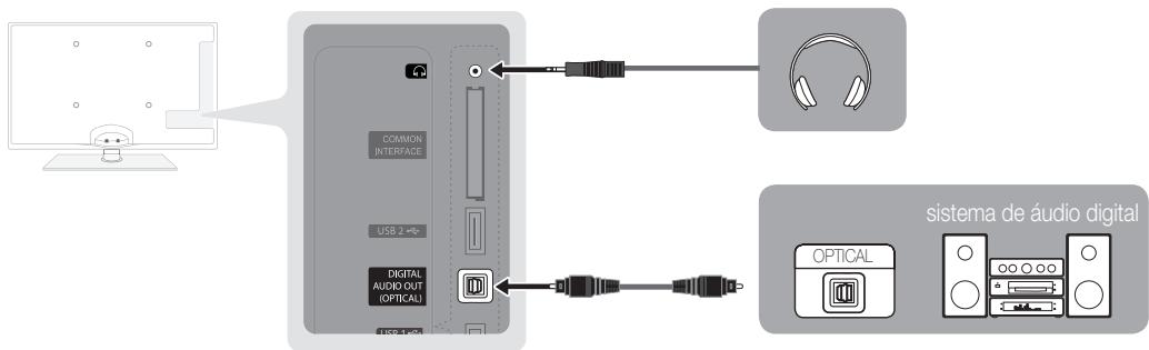 SAMSUNG UE-37C5100QW - Com una ligação optica (digital) ou de auscultadores - 1
