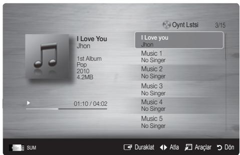 SAMSUNG UE-37C5100QW - Müzik Çalma - 1