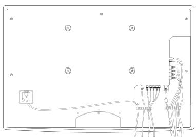 SAMSUNG UE-37C5100QW - Tipode montagem na parede - 1