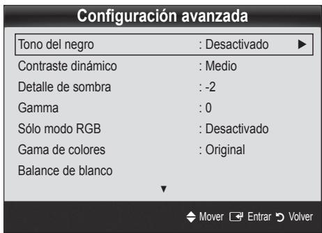 SAMSUNG UE-37C5100QW - Configuración avanzada - 1