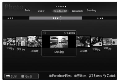 SAMSUNG UE-40B7020 - Abspielen der aktuellen Gruppe - 4