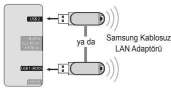 SAMSUNG UE-40B7020 - Ag Baglantisi - Kablosuz - 1