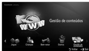 SAMSUNG UE-40B7020 - Os meus conteudos - 1