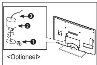 SAMSUNG UE-40B7020 - De muurbevestiging installeren - 2