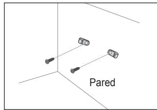 SAMSUNG UE-40B7020 - Para impedir que el televisor se caiga: - 1
