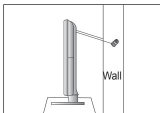 SAMSUNG UE-40B7020 - To avoid the TV from falling: - 3