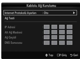 SAMSUNG UE-40B7020 - Kablolu Ağ Kurulumu-Oto - 2