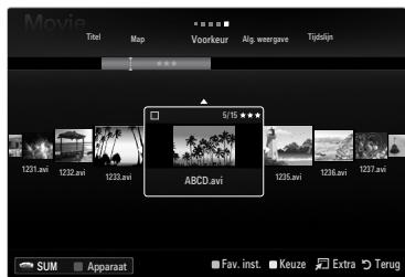 SAMSUNG UE-40B7020 - Tijdslijn (Photo / Movie) - 3