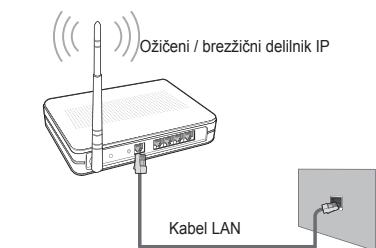 SAMSUNG UE-40B7020 - - Povezava v zacasno omrezej Wi-Fi - 7