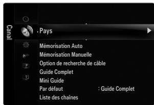 SAMSUNG UE-40B7020 - Canal numérique - 1