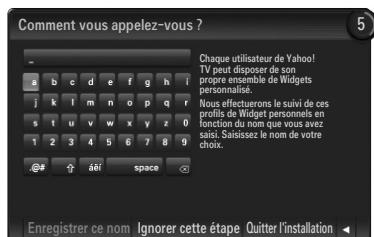 SAMSUNG UE-40B7020 - Mise en route d'Internet@TV - 3
