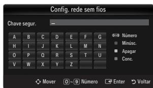 SAMSUNG UE-40B7020 - Ligar um WPS (Wi-Fi Protected Setup - Configuração Wi-Fi protegida) - 5