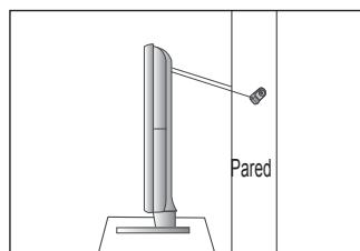 SAMSUNG UE-40B7020 - Para impedir que el televisor se caiga: - 3