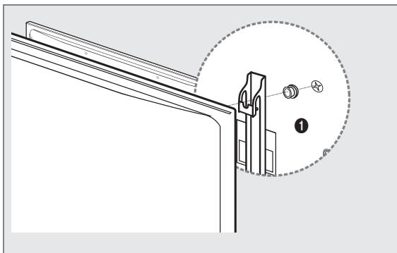 SAMSUNG UE-40B7020 - Preparación para instalar el montaje mural - 2