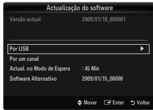 SAMSUNG UE-40B7020 - Actualização do software - 1