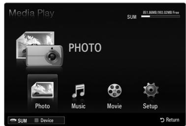 SAMSUNG UE-40B7020 - Screen Display - 1