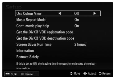 SAMSUNG UE-40B7020 - Neprekinjeno predvajanje filma (nadaljevanje predvajanja) - 2