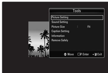 SAMSUNG UE-40B7020 - Caption Setting - 3