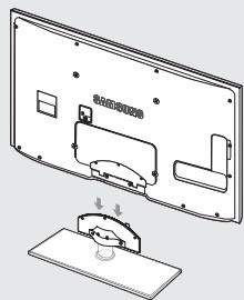 SAMSUNG UE-40B7020 - Installing the Stand - 4