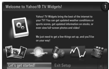 SAMSUNG UE-40B7020 - Introdução à aplicação Internet@TV - 2