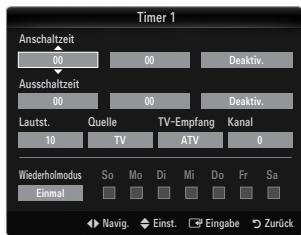 SAMSUNG UE-40B7020 - Timer1/Timer2/Timer3 - 3