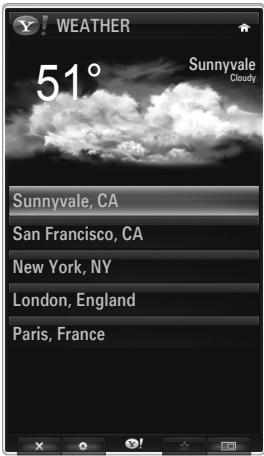 SAMSUNG UE-40B7020 - En el menu de Configuración del disparrollador se pueda construir un widget propio. - 1