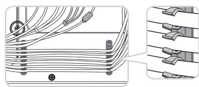 SAMSUNG UE-40B7020 - Voorbereiding voor installmentie van de muurbevestiging - 5