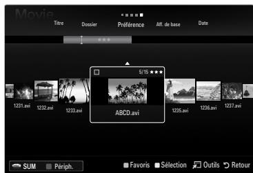 SAMSUNG UE-40B7020 - Titre (Music / Movie) - 3