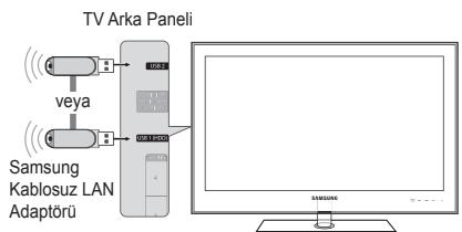 SAMSUNG UE-40B7020 - Wi-Fi Geçici ağına böglanma - 7