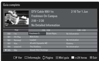 SAMSUNG UE-40B7020 - Utilizar o Completa / Mini guia - 1