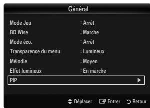 SAMSUNG UE-40B7020 - Visualisation d'une image dans l'image - 1