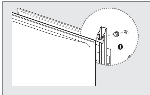 SAMSUNG UE-40B7020 - Préparation avant l'installation d'un dispositif de fixation murale - 2