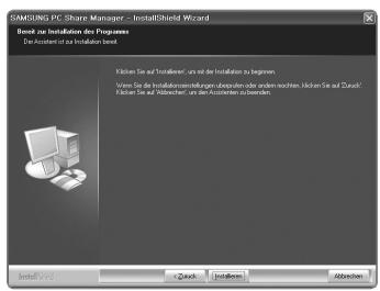 SAMSUNG UE-40B7020 - Installieren Sie die Anwendung - 5